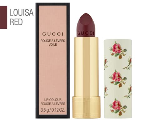 gucci louisa red sheer|506 Louisa Red, Rouge à Lèvres Voile Lipstick .